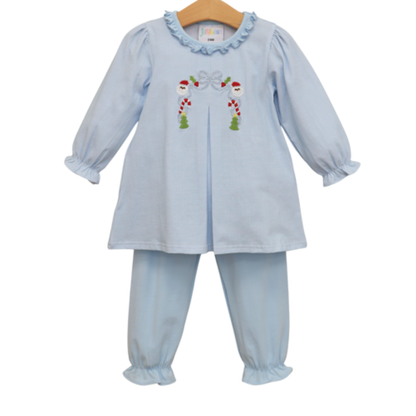Jelly Bean Christmas Pre-Order — Classic Christmas Pleat Bloomer Pant Set
