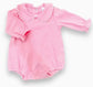 Scallop Collar Long Sleeve Bubble