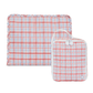 TRVL Back-To-School Pre-Order — Classic Plaid Red Pouch/Lunch Kit