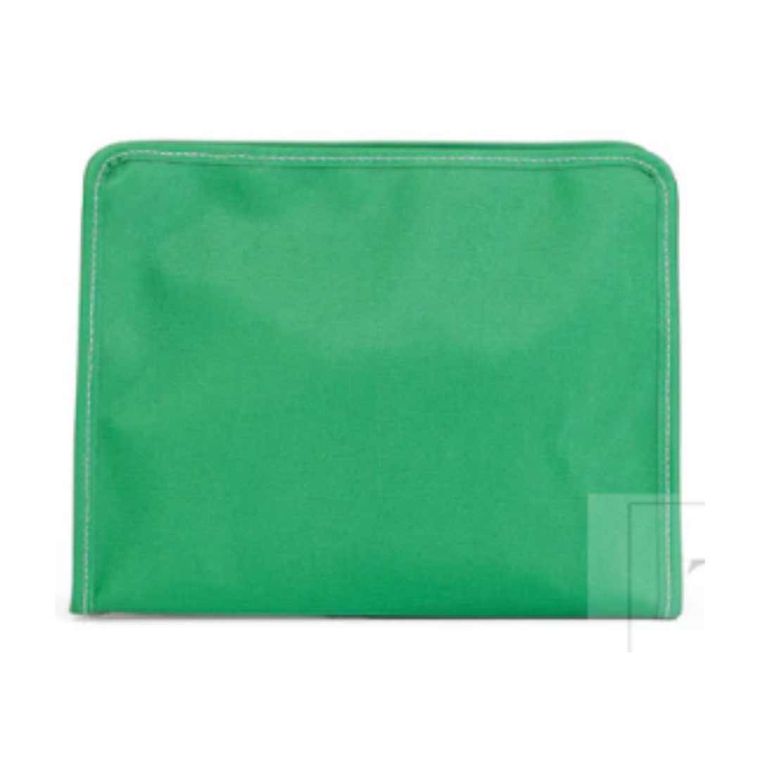 TRVL Back-To-School Pre-Order — Coated Canvas Kelly Green Pouch