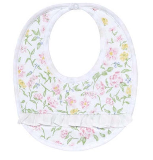 Wild Flower Ruffle Bib