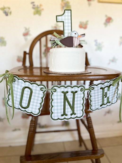 High Chair Banner