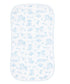 Nella Pima Blue Lonestar Toile Burp Cloth
