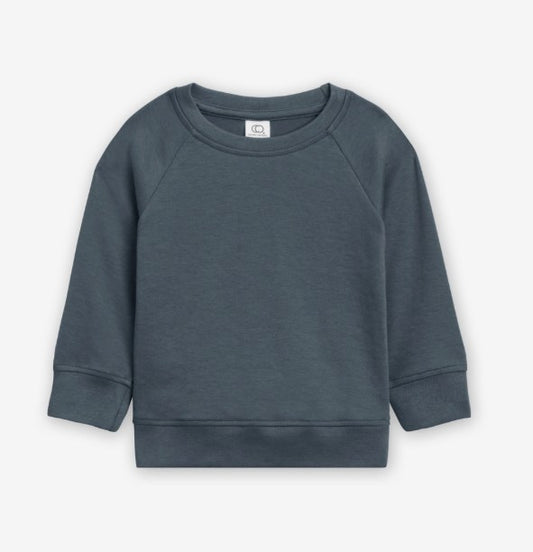 Relaxed Fit Pullover Sweater - Midnight Blue