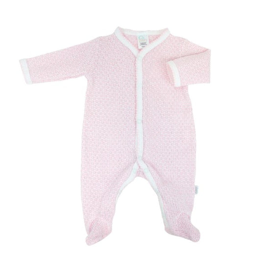 Paty Pink Knit Footie