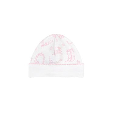 Nella Pima Pink Lonestar Toile Hat