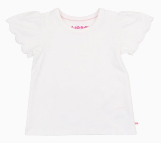 Golf Pre-Order - Girls Scallop Sleeve Tee