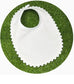 Pink Pique Trim Bib